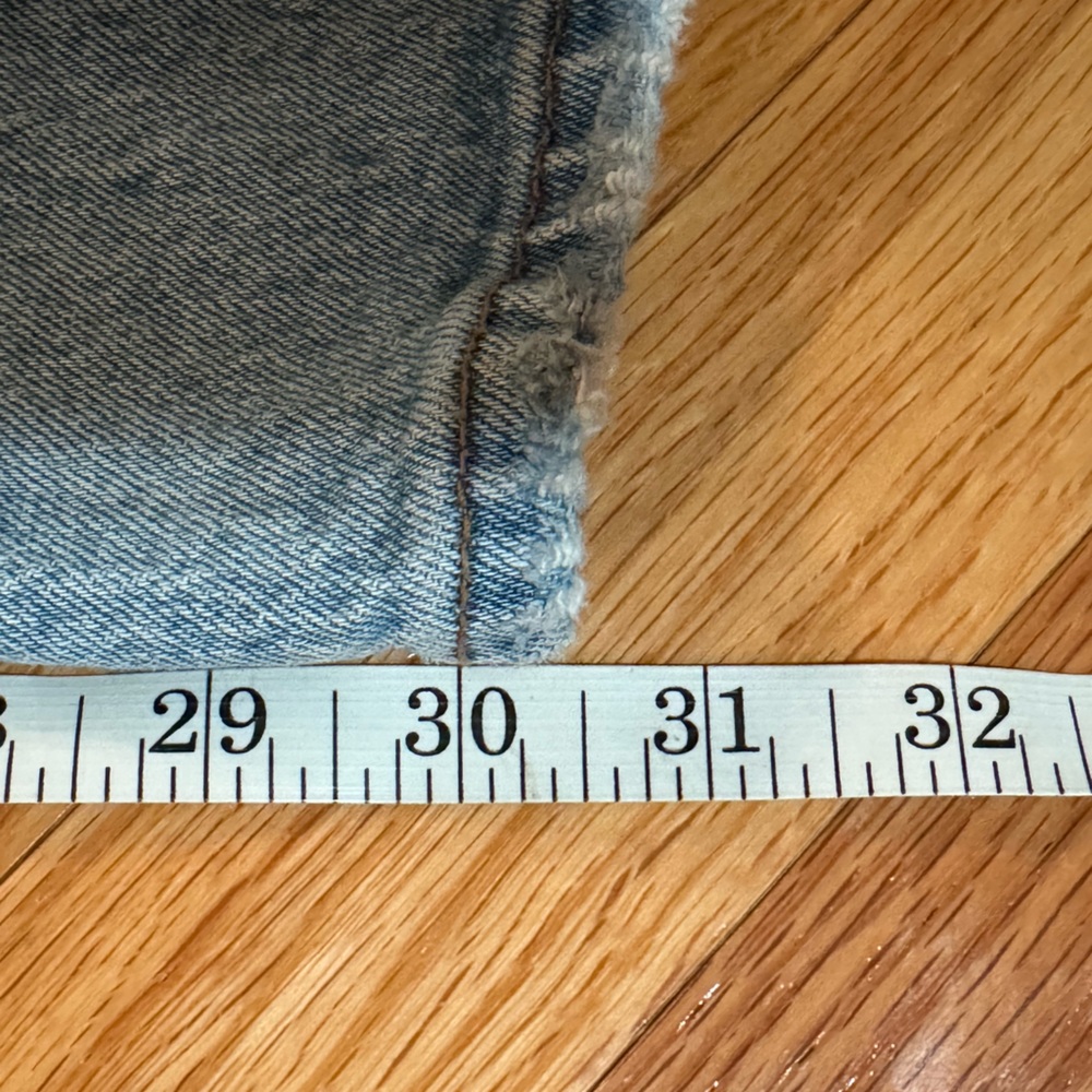Abercrombie & Finch the 90’s Straight Ultra High Rise w/ Slits at Ankle 29/8 - Picture 9 of 14